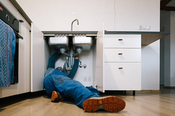 Professional Drain Cleaning technician working in Chaffee, MO